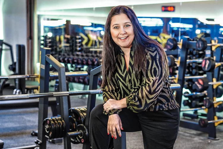 Ellen Fernandes, fundadora da Red Fitness (Mark Moraes/Divulgação)