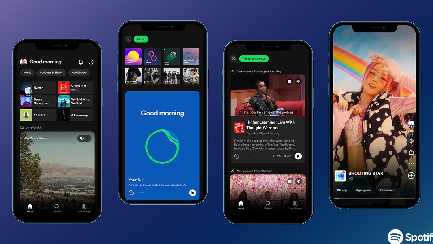 Acelerando o ritmo do negócio, Spotify ganha atualização que lembra o  TikTok