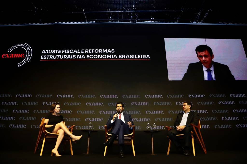 Painel promovido sobre ajustes fiscais e reformas estruturais na economia brasileira (Leandro Fonseca/Exame)