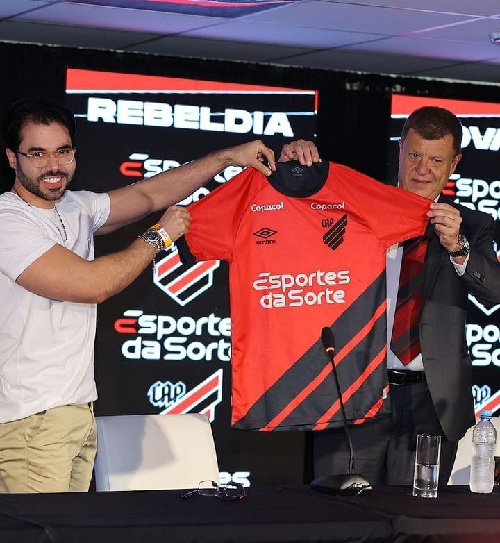 Athletico Paranaense anuncia Esportes da Sorte como novo patrocinador master