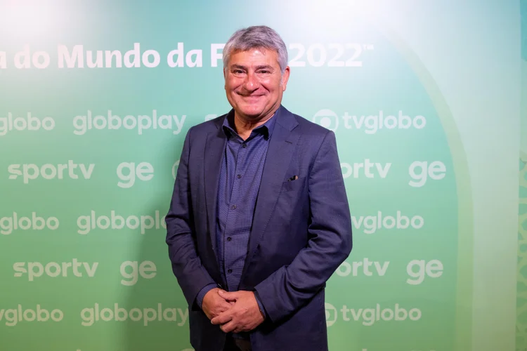 Em nota oficial, a Globo afirmou que sua história profissional se mistura à história do esporte da Globo e, além de futebol, automobilismo, basquete, vôlei, atletismo, mostrou versatilidade (Daniela Toviansky / Globo/Reprodução)
