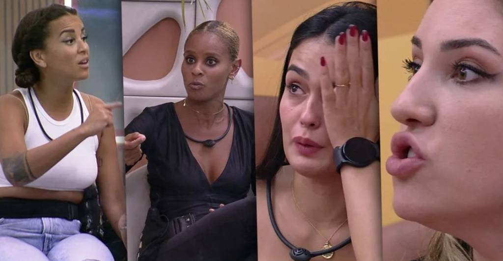 Após formação do Paredão, sisters trocaram provocações no BBB 23 (Rede Globo/Reprodução)