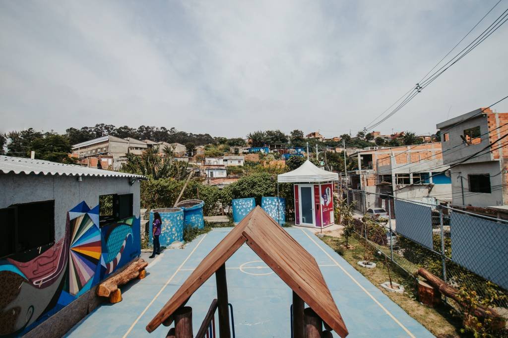 Favela dos Sonhos, em São Paulo: além da internet gratuita, comunidade terá salas de treinamento e capacitação (Gerando FalcÕes/Divulgação)