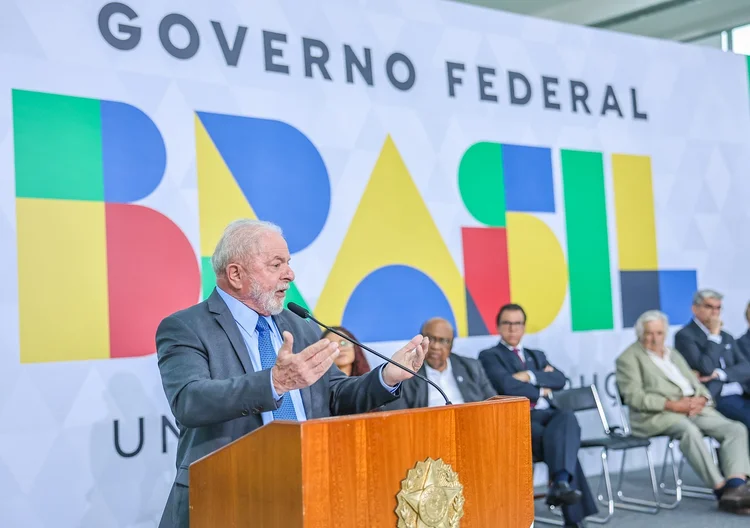 01.03.2023 - Presidente Lula encontro com a Confederação Sindical de Trabalhadores e Trabalhadoras das Américas (CSA). Palácio do Planalto, Brasília - DF.
Foto: Ricardo Stuckert/PR (Ricardo Stuckert/PR/Flickr)