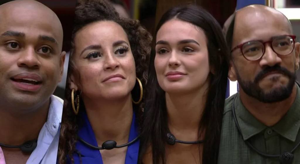 Nono paredão do BBB 23: Larissa, Alface, Domitila e Black podem ser eliminados (Gshow / TV Globo/Reprodução)