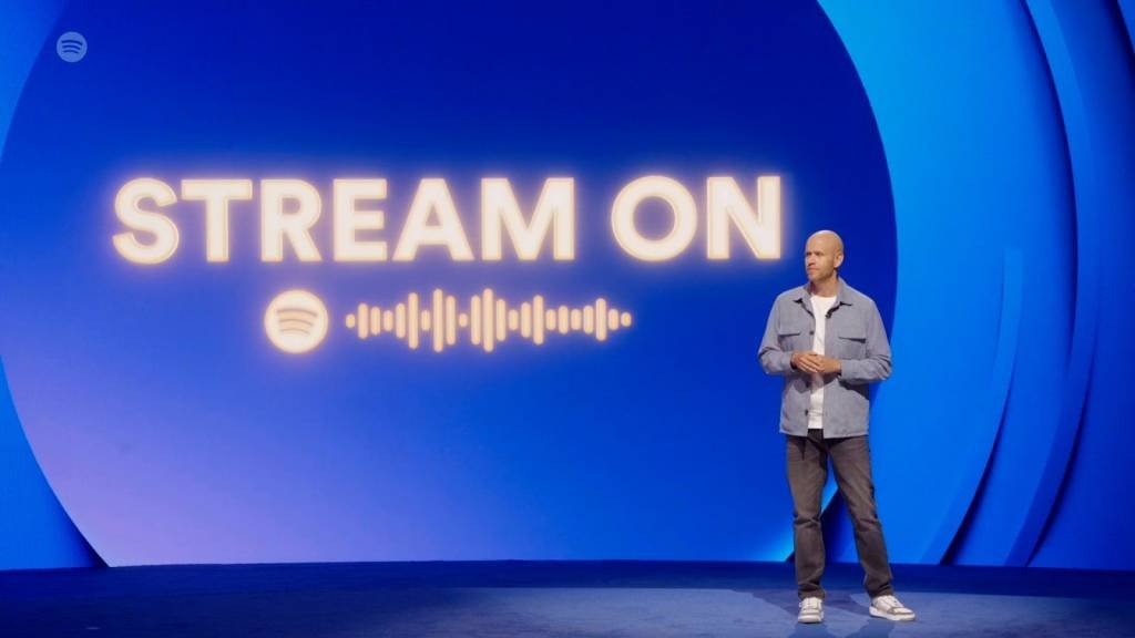 Novo Spotify: destaques da experiência do aplicativo redesenhado do Spotify incluem inteligência artificial com voz artificial (Spotify/Reprodução)