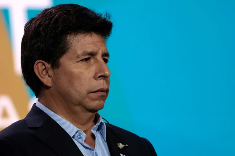 Pedro Castillo: ex-presidente havia sido eleito até 2026 (AFP/AFP)