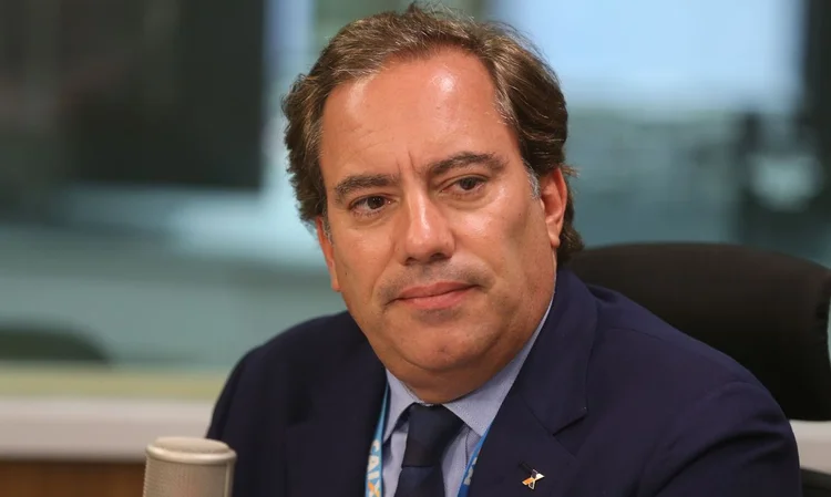 Pedro Guimarães: ação penal contra o ex-presidente da Caixa tramita sob sigilo (Valter Campanato/Agência Brasil)