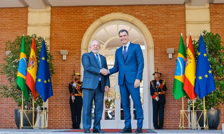 Lula na Espanha: Selar o acordo comercial Mercosul-União Europeia e ampliar o comércio bilateral estão entre os temas da viagem (Ricardo Stuckert/PR/Flickr)
