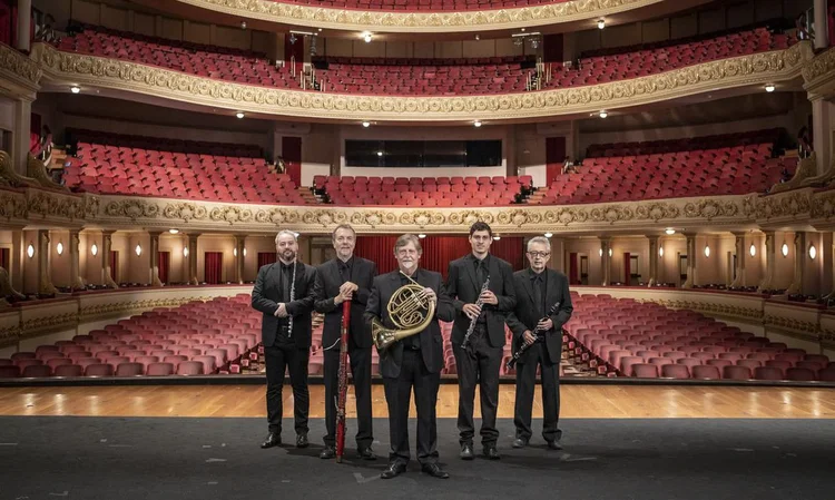 Quinteto Villa-Lobos. (Daniel Ebendiger/Divulgação)