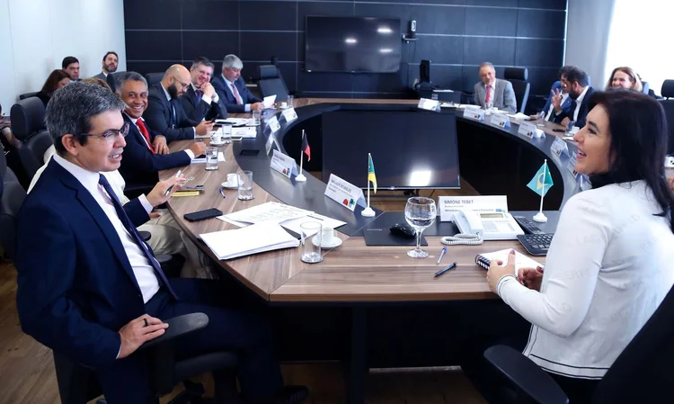 Arcabouço fiscal: Ministra reuniu-se com líder do governo e nova presidenta da CMO (Edu Andrade/Ministério Público/Divulgação)
