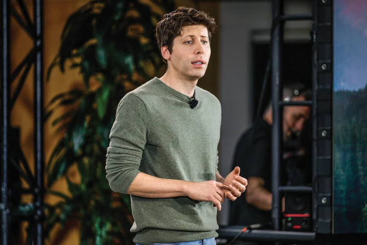 Open IA: funcionários ameaçam deixar a empresa após demissão de Sam Altman (Chona Kasinger/Bloomberg/Getty Images)