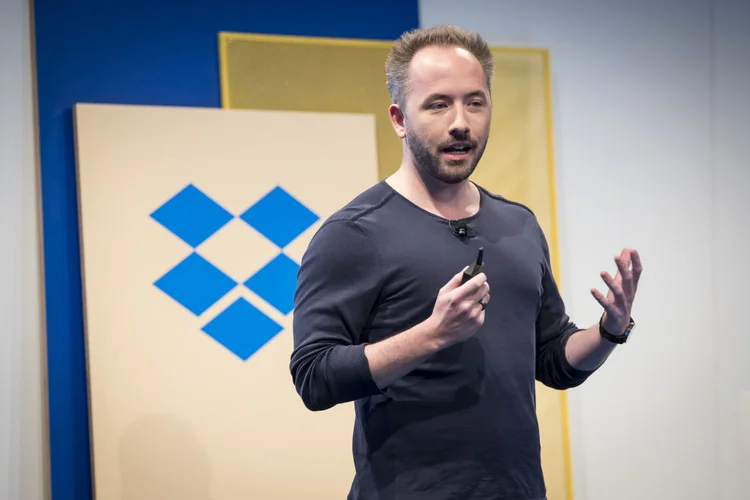 Drew Houston: CEO do Dropbox (David Paul Morris/Getty Images)