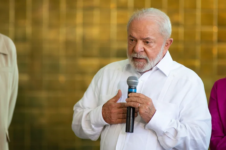 Lula deve participar do ato do Dia do Trabalhador, no dia 1º de maio, no Vale do Anhangabaú (Andressa Anholete/Getty Images)