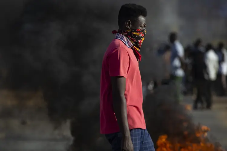 Sudão: a (Mahmoud Hjaj/Anadolu Agency via/Getty Images)