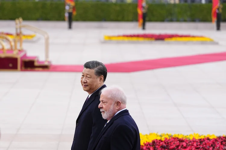 Lula se encontra com Xi Jinping em viagem à China (Ken Ishii,-Pool//Getty Images)