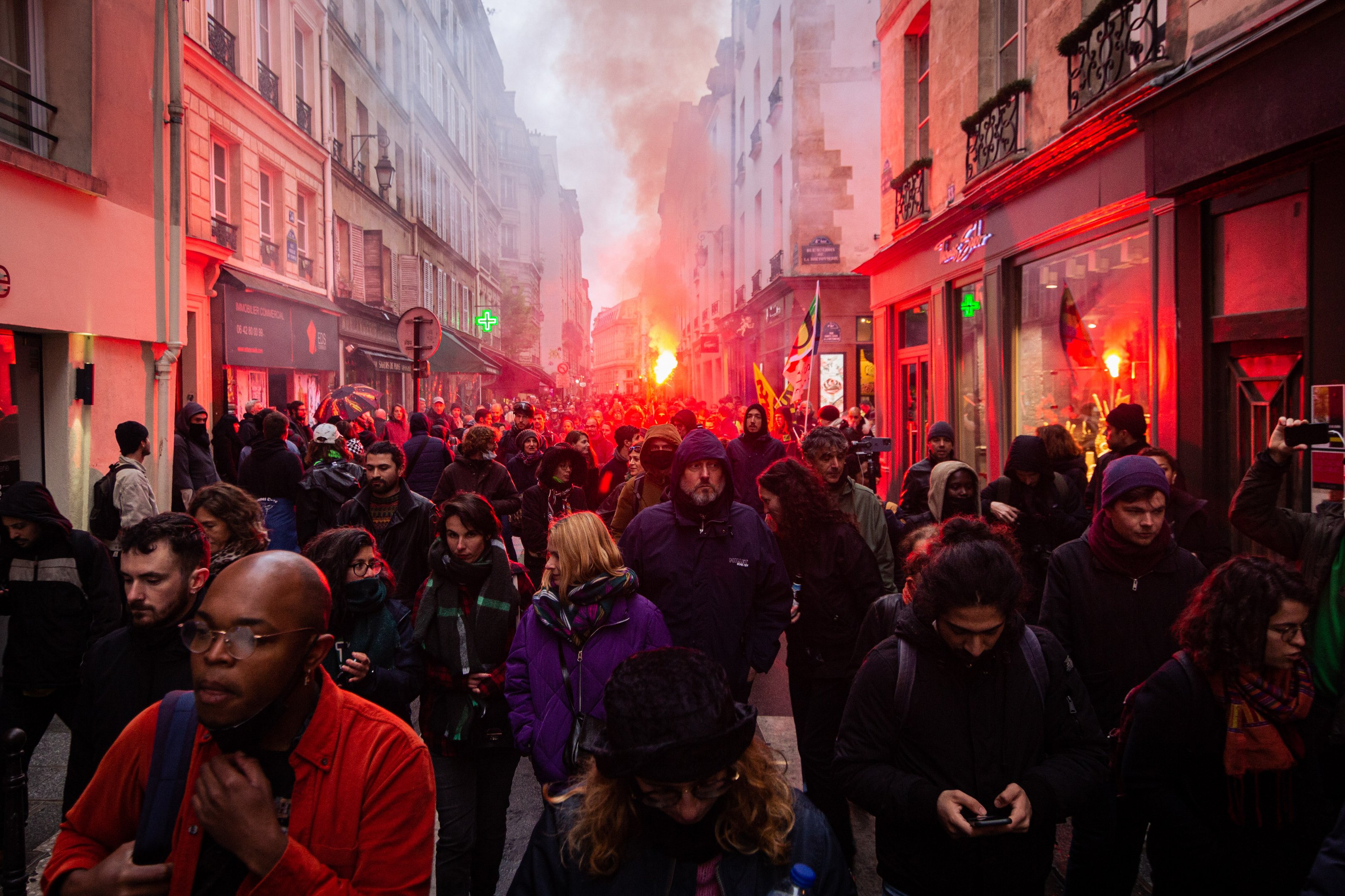 Protestos contra a Reforma da Previdência na França