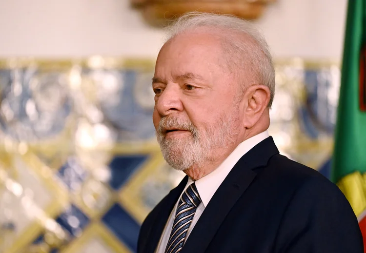 Luiz Inacio Lula da Silva, Brazil's president, during a meeting at the Palace of Belem in Lisbon on Saturday, April 22, 2023. Luiz Inacio Lula da Silva met Portugal's leader today on his first European trip since taking office, which comes amid a row with the West over his recent comments on the Ukraine war. Photographer: Zed Jameson/Bloomberg via Getty Images (Zed Jameson/Getty Images)