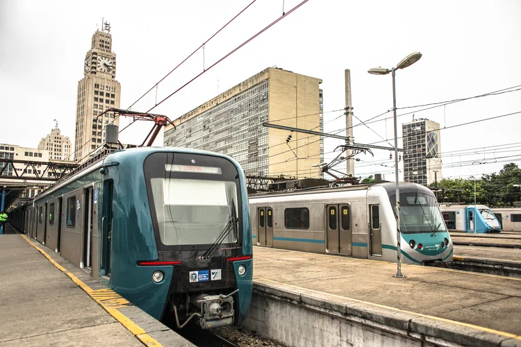 Um trem lotado equivale a 400 carros (Aline Massuca/Divulgação)