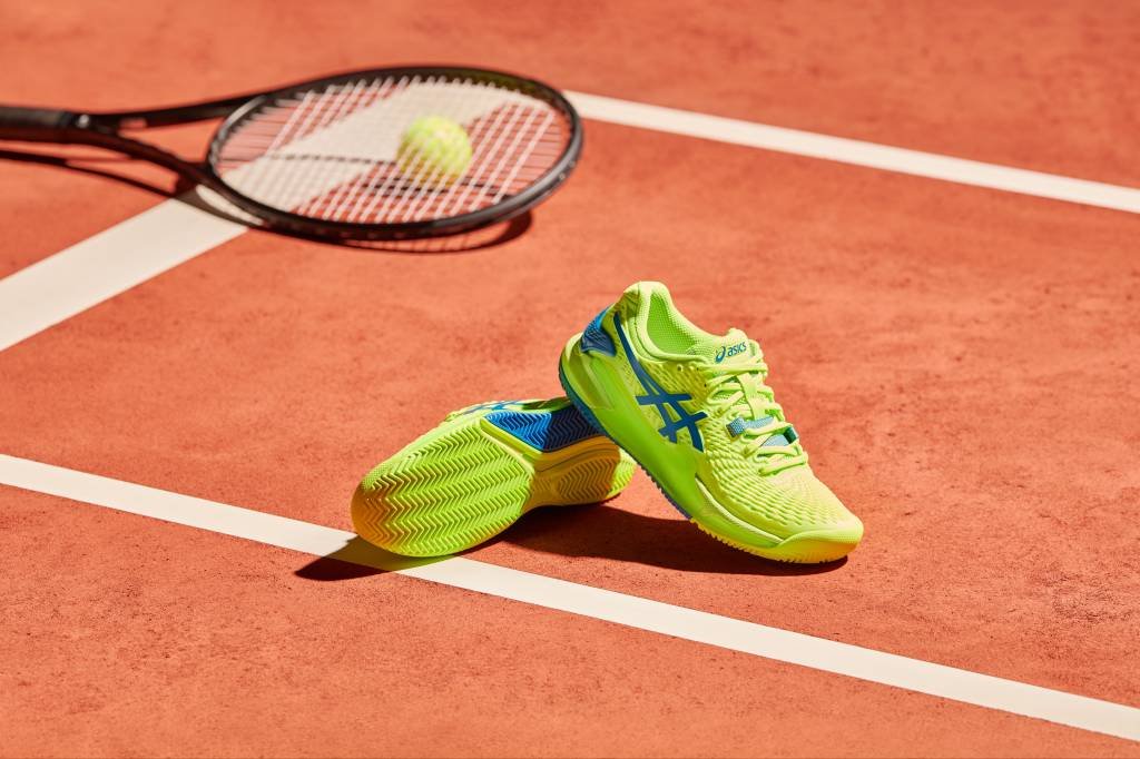 Não é só corrida: a Asics investe em modelo para as quadras de tênis