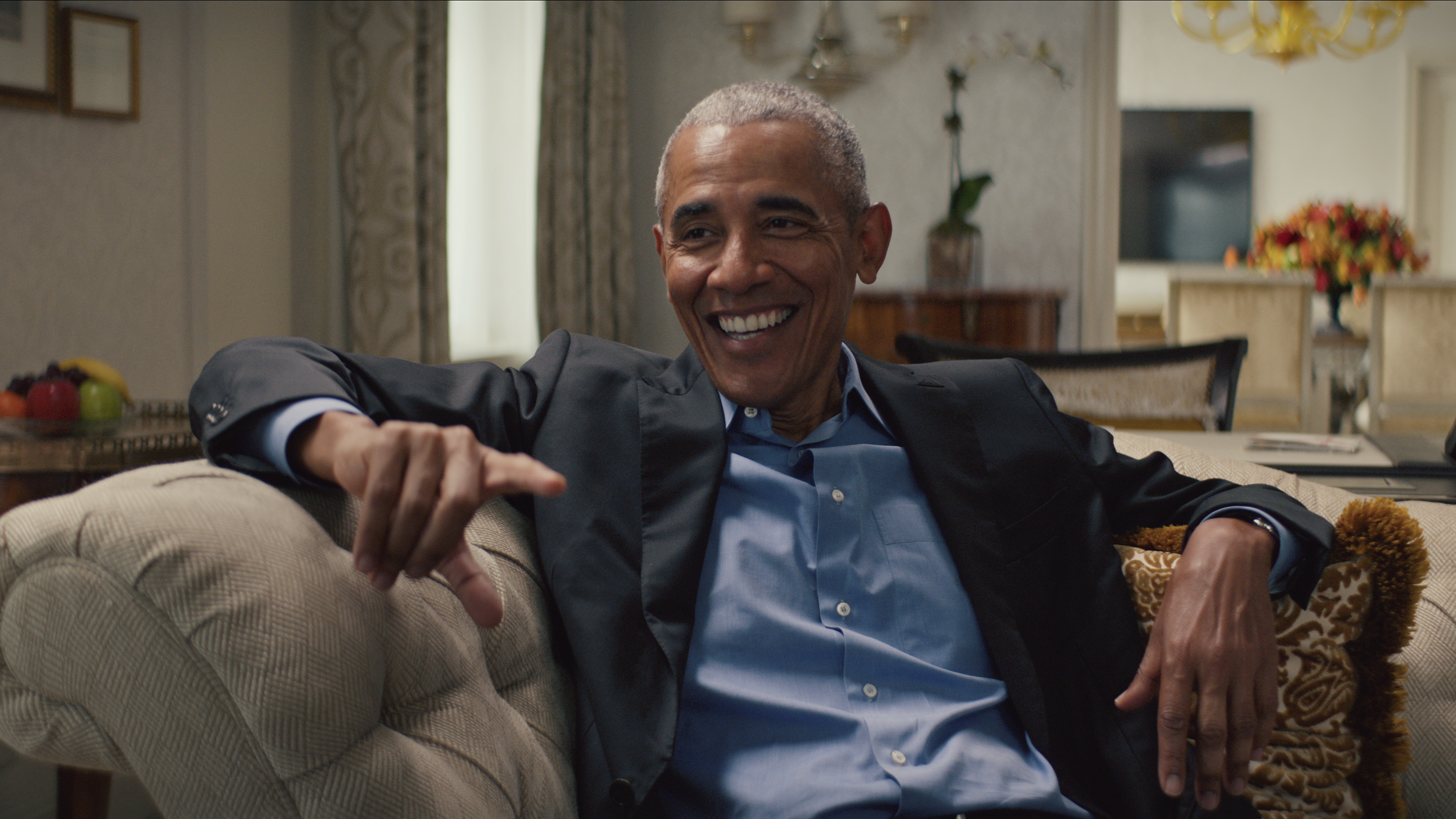 Barack Obama em "Trabalho" (Netflix).