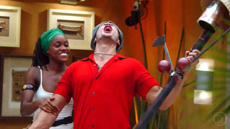 BBB: Kleber Bambam venceu a primeira edição do programa, 2002.  (TV Globo/Reprodução)