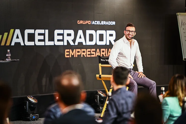 Marcus Marques, fundador do Grupo Acelerador Empresarial: meta de ter um ecossistema para alcançar 1 bilhão de reais de valuation até 2027 (Divulgação/Divulgação)