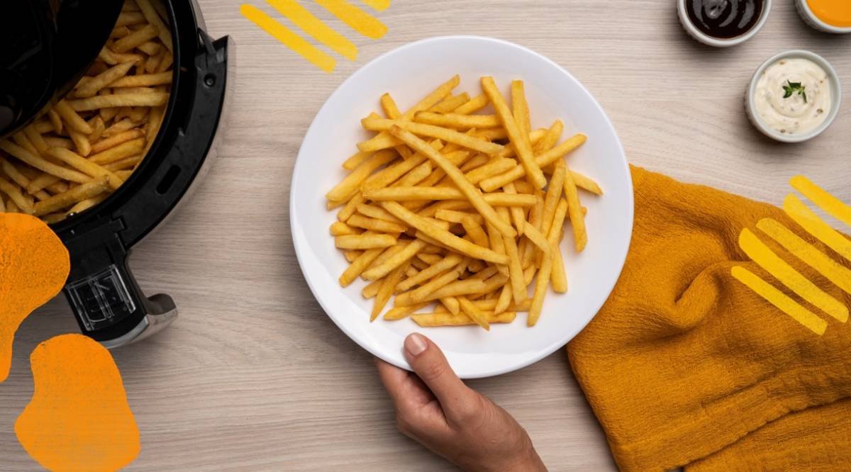 Batata Frita Congelada Crocante na Air Fryer [GUIA]