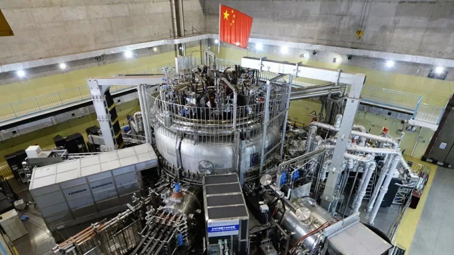 “Sol artificial” da China alcança avanço crucial para reator de fusão