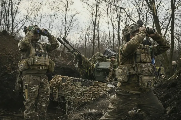 Guerra da Ucrânia: Os anúncios de recrutamento divulgados em Kiev atestam grandes esforços para construir uma nova força capaz de enfrentar a contraofensiva (AFP/AFP)