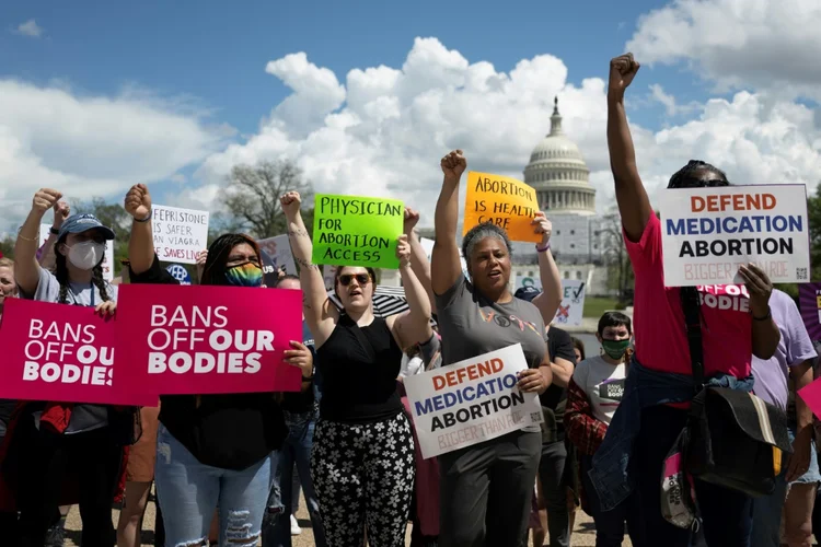 O direito ao aborto voltou a ser questionado nesta semana nos Estados Unidos (AFP/AFP Photo)