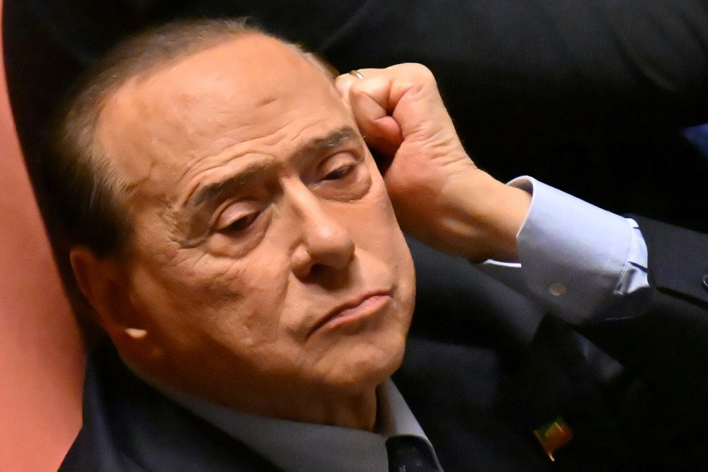 Berlusconi: magnata deixou aos cinco filhos um “tesouro” de 6,4 bilhões de euros. (AFP/AFP Photo)