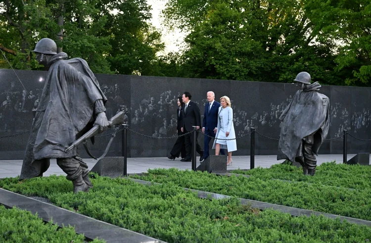 "Um ataque nuclear da Coreia do Norte contra os Estados Unidos ou seus aliados ou parceiros é inaceitável e levará ao fim de qualquer regime que tomar tal ação", advertiu o presidente americano (AFP/AFP Photo)