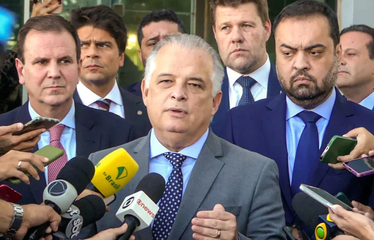 Márcio França: o Congresso reuniu mais de mil pessoas (Sérgio Francês/ Facebook Márcio França/Reprodução)