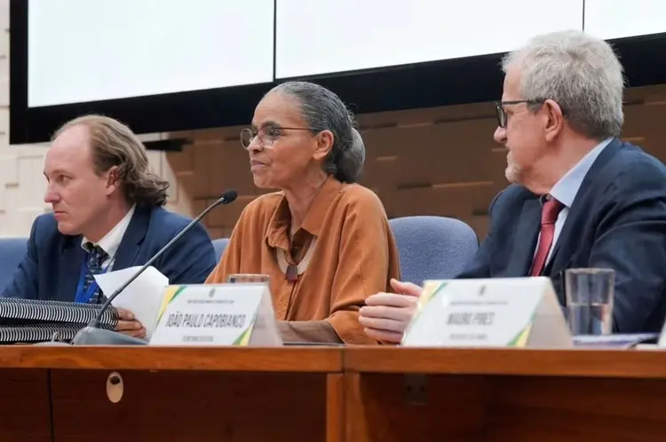  Lula reúne-se com Marina Silva e Sônia Guajajara para discutir MP de reestruturação ministerial (Marina Silva/Facebook)