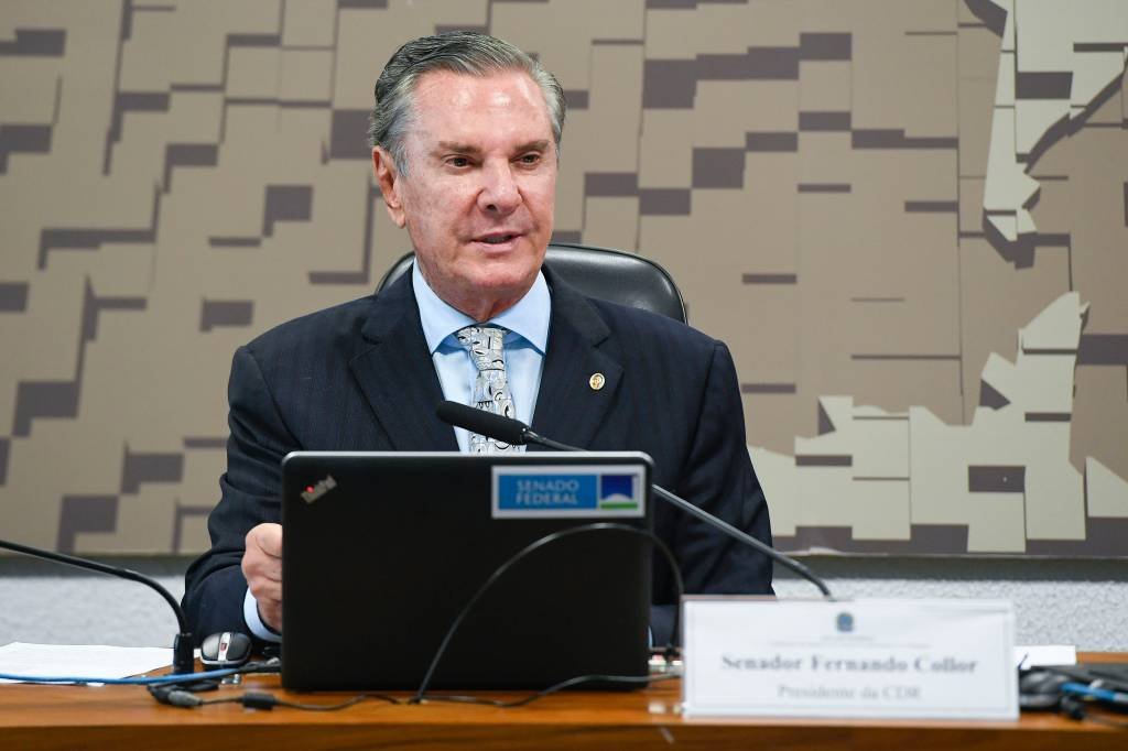 Fernando Collor: ex-presidente é condenado à prisão (Jefferson Rudy/Agência Senado)