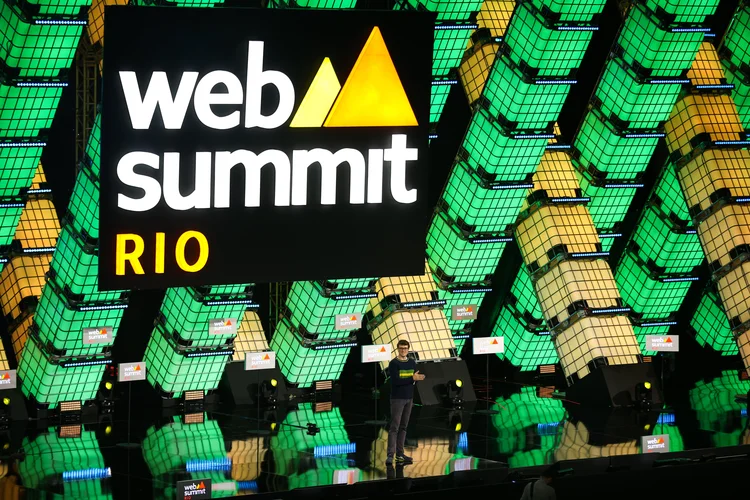 Em sua primeira vez na América Latina, o evento recebe mais de 21 mil pessoas de 91 países (Web Summit Rio/Divulgação)