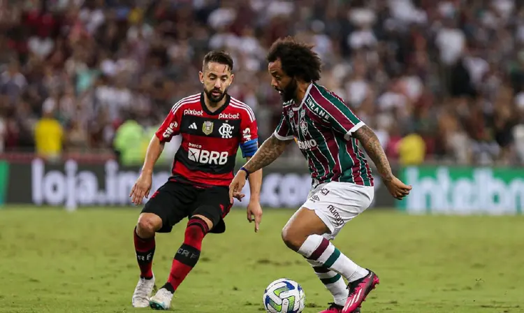 Na atual edição, ambas as equipes figuram entre as maiores médias de dribles (© Marcelo Goncalves/Fluminense F. C/Divulgação)