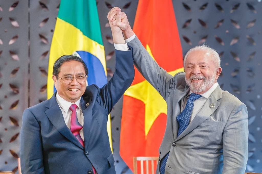Lula promete a Vietnã tentar acordo comercial entre país e Mercosul
