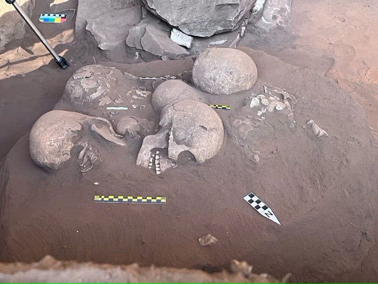 Acervo Projeto Serranópolis. PUC Goiás2 Material foi encontrado em sítio de arquelógico de Serranópolis