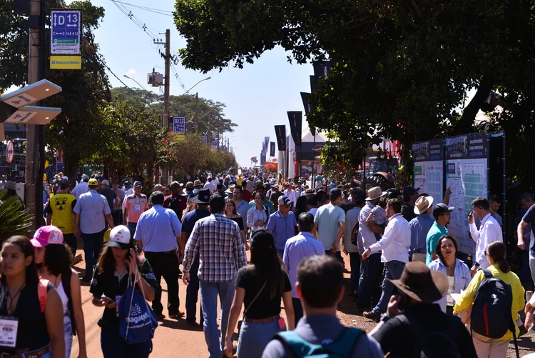 Movimentação durante Agrishow 2023 (Agrishow/Divulgação)