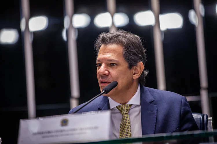 Haddad: a avaliação de auxiliares do ministro da Fazenda é de que Cajado aperfeiçoou pontos do texto (Diogo Zacarias/ Ministério da Fazenda/Flickr)