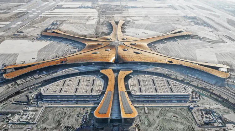 Aeroporto de Pequim: viagens aumentaram na China. (Xiaodong Qiu/Getty Images)