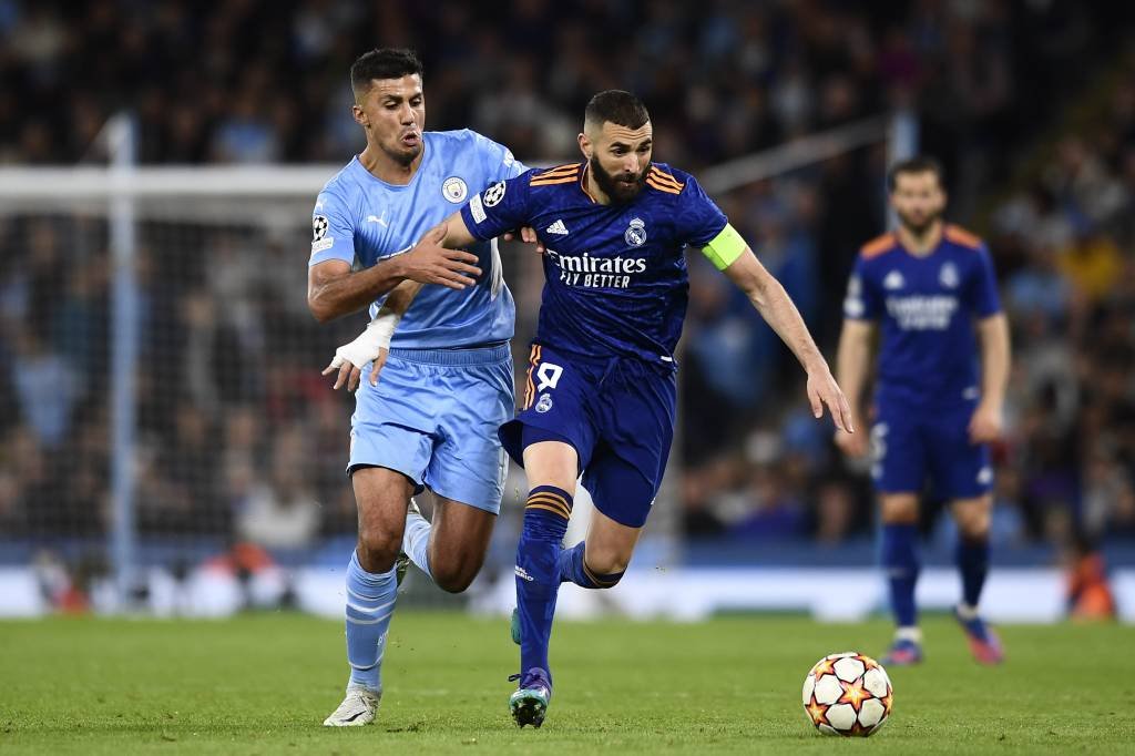 Manchester City x Real Madrid: veja horário e onde assistir ao vivo