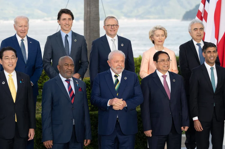 G7: última reunião foi realizada no Japão. (Jacques WITT / POOL / AFP/Getty Images)