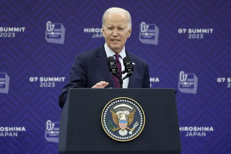 Joe Biden: presidente dos Estados Unidos enfrenta grandes problemas em seu governo (Kiyoshi Ota - Pool/Getty Images)