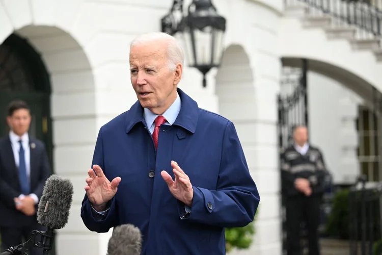 Biden: presidente dos EUA foi ameaçado por um homem misterioso (Mandel Ngan/Getty Images)