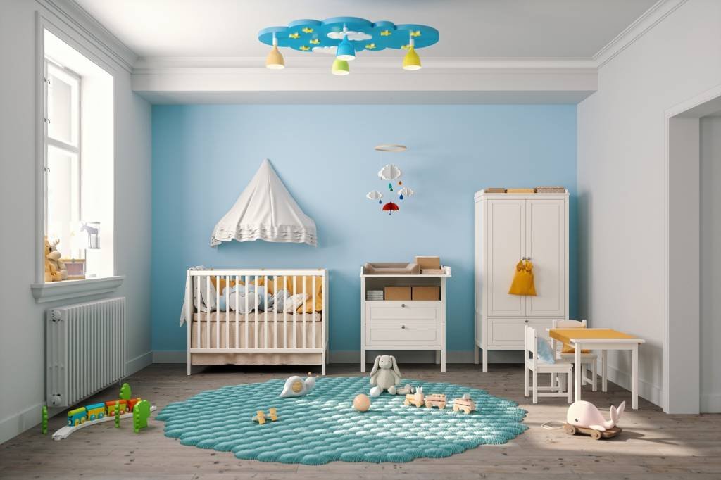 Como escolher as melhores cores para o quarto do bebê?