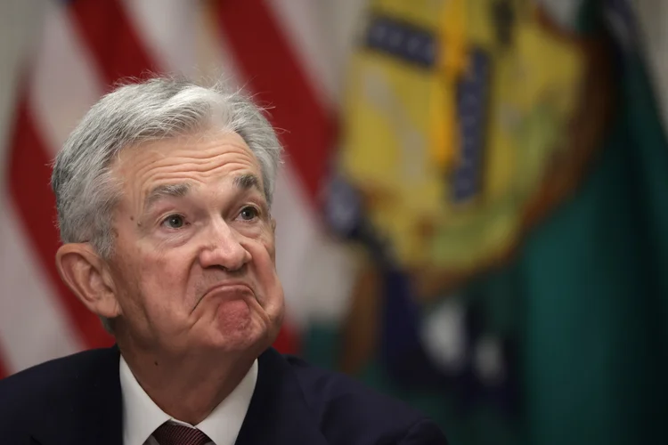 Jerome Powell, presidente do Federal Reserve: expectativa é por manutenção da taxa de juros (Alex Wong/Getty Images)