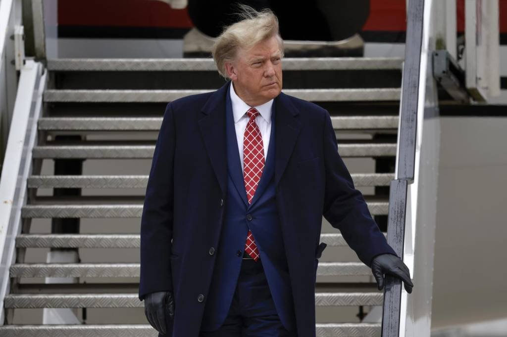 Donald Trump: ex-presidente é réu em três processos diferentes (Jeff J Mitchell/Getty Images)